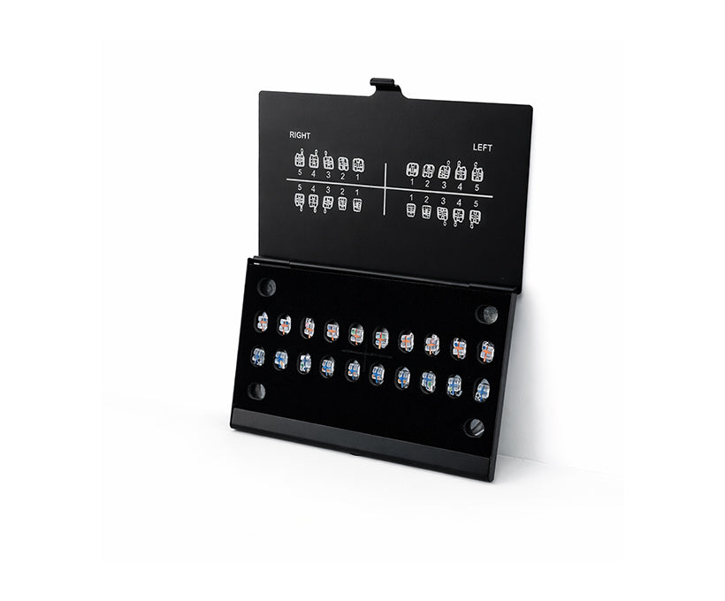 Matt Ortho Crystal Ceramic Monocrystalline Bracket Kit