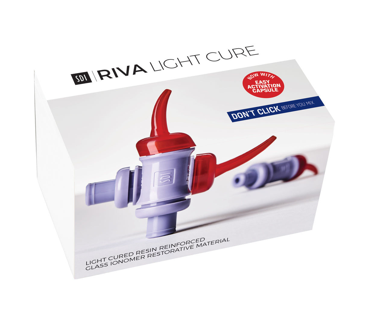riva light cure RESIN REINFORCED GLASS IONOMER Capsule