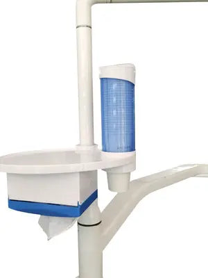Cup and tissue holder