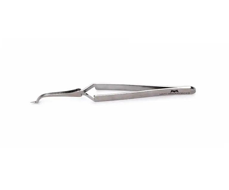 Matt Ortho Buccal Tube Holder Forceps Cross Action Fine Points DIP-132