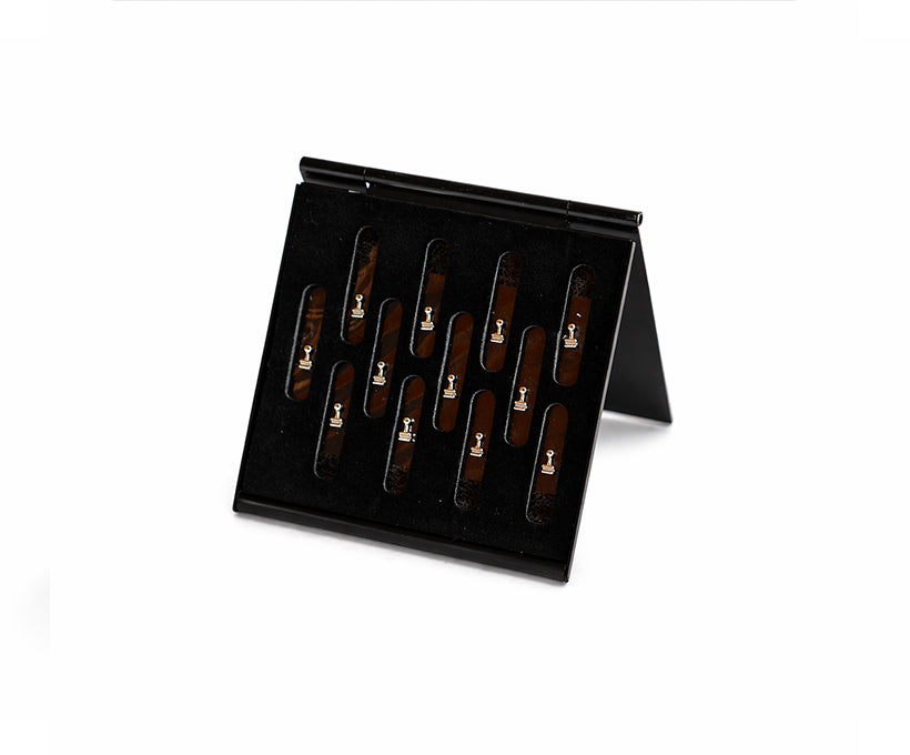 Matt Ortho Short Rectangular Crimpable straight ball Hooks 4 mm length 1 piece