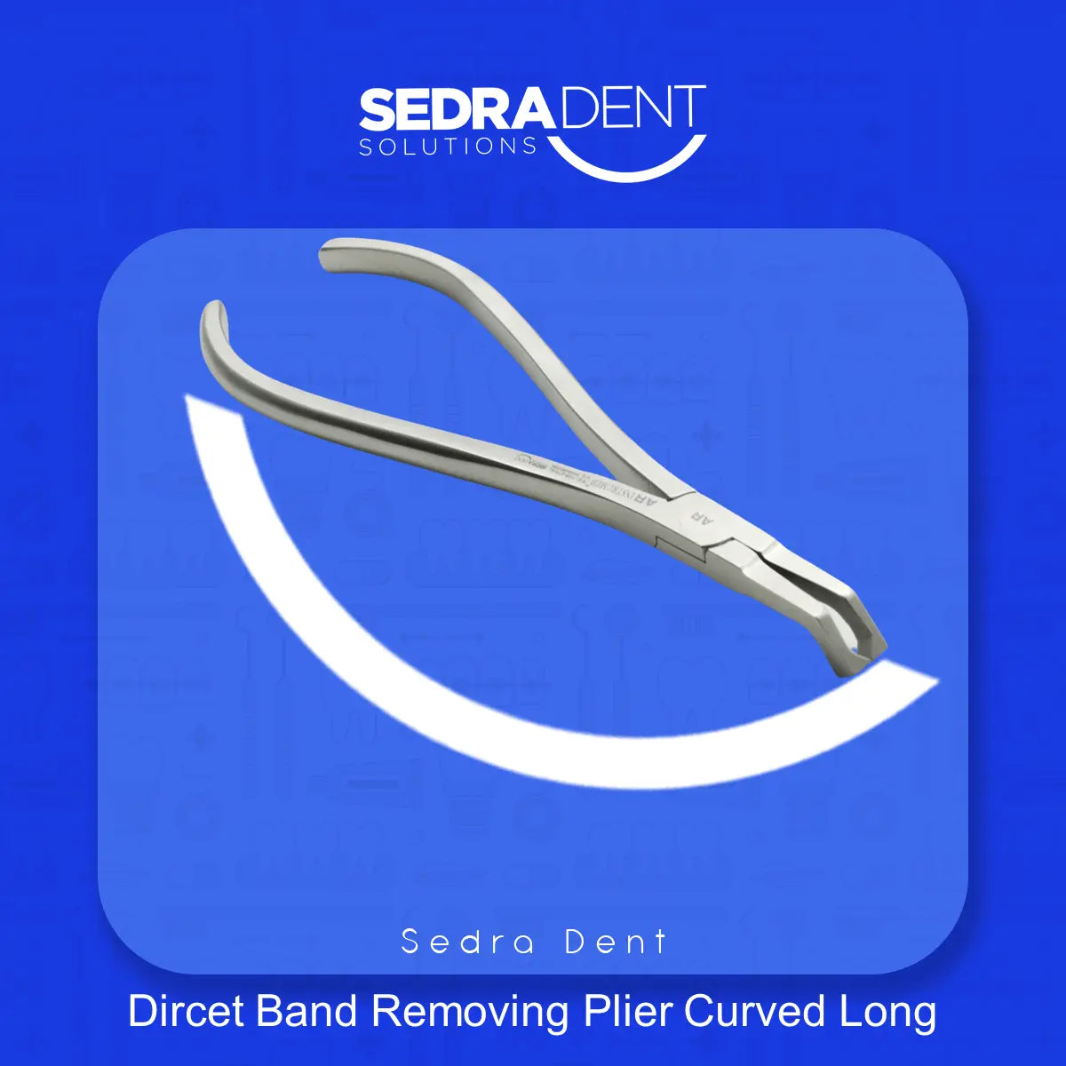 Sedra Bracket removing Curved long handle plier