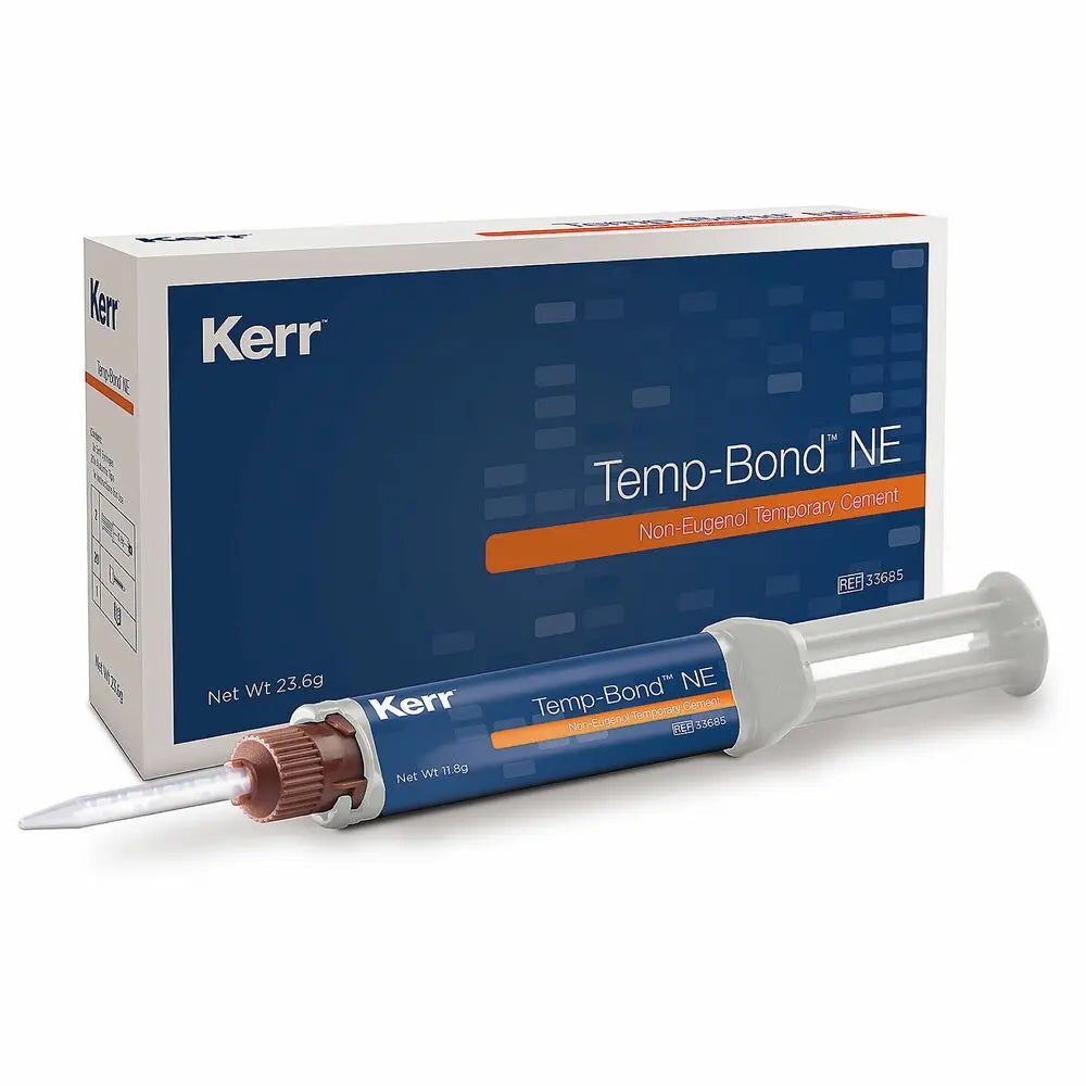 Kerr Temp Bond Clear Automix dual cure, eugenol free transparent resin based cement