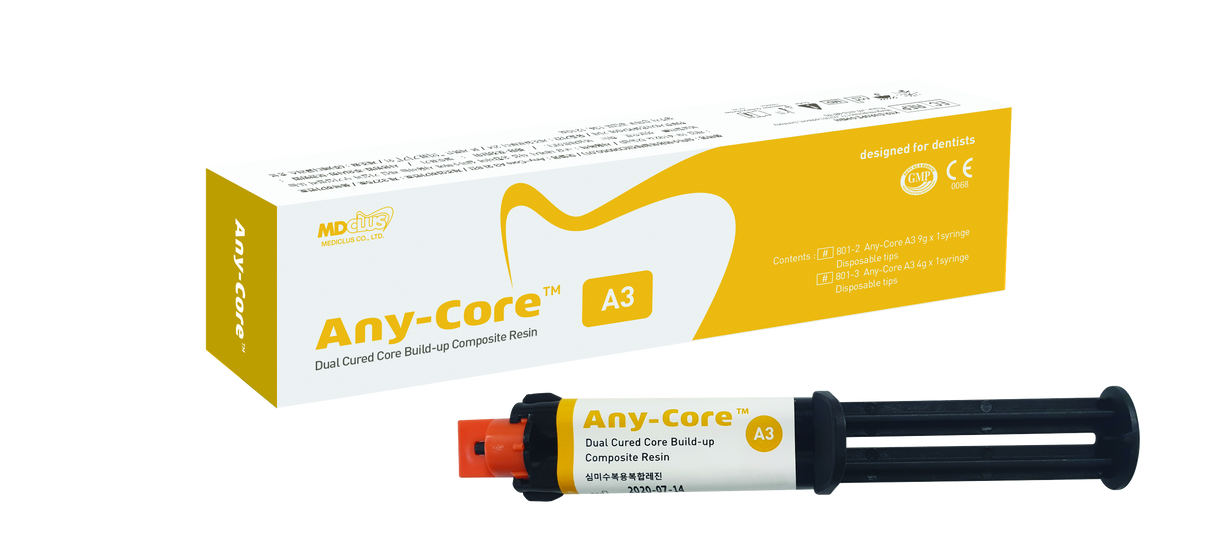Mediclus Any-Core Dual-cured, core build-up composite 9 g