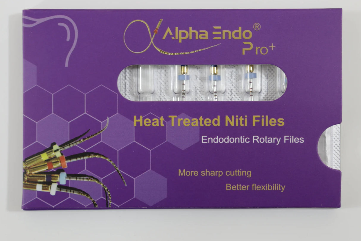 Alpha Endo Rotary Files Alpha Pro+ Taper 4