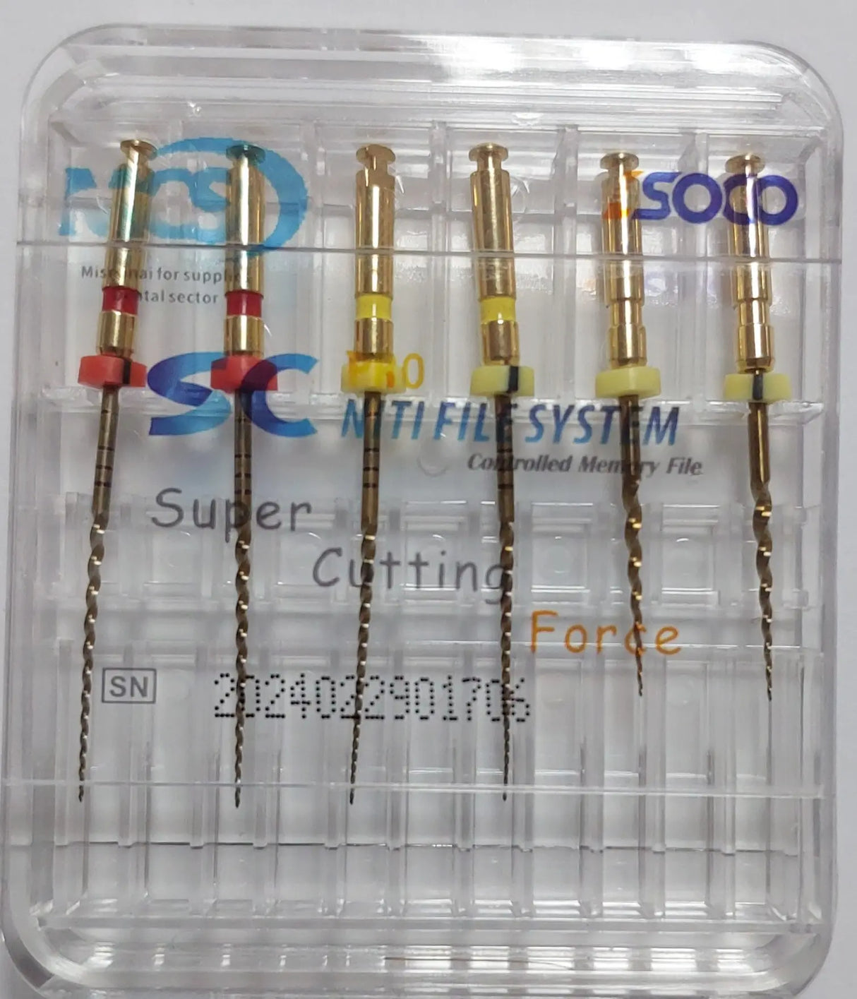 Soco Pro Finish Refill 6 files