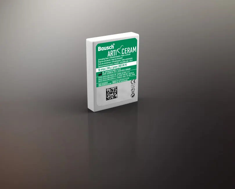 Bausch Arti Ceram Articulating Paper 200 micron Green 50-Strip