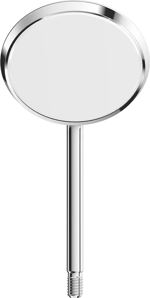 ASA Rhodium magnifying Mirrors 12 Pcs