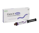 Spident Core it Flowable dual cured core build-up resin 2 syringe