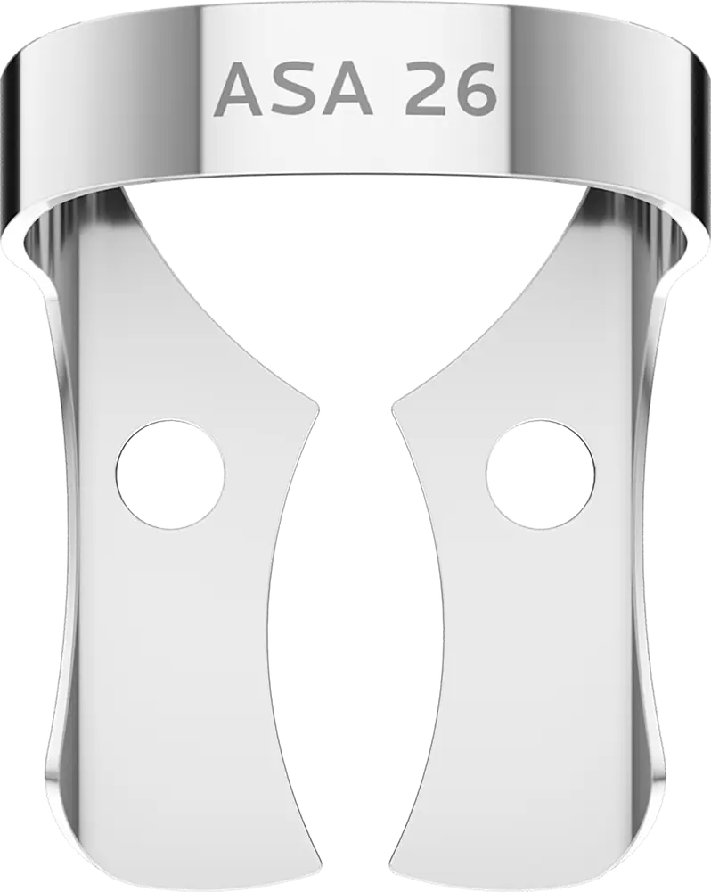 ASA Rubber dam MOLAR CLAMPS - WINGLESS