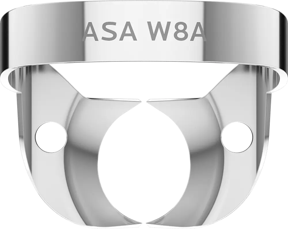 ASA Rubber dam MOLAR CLAMPS,WINGLESS