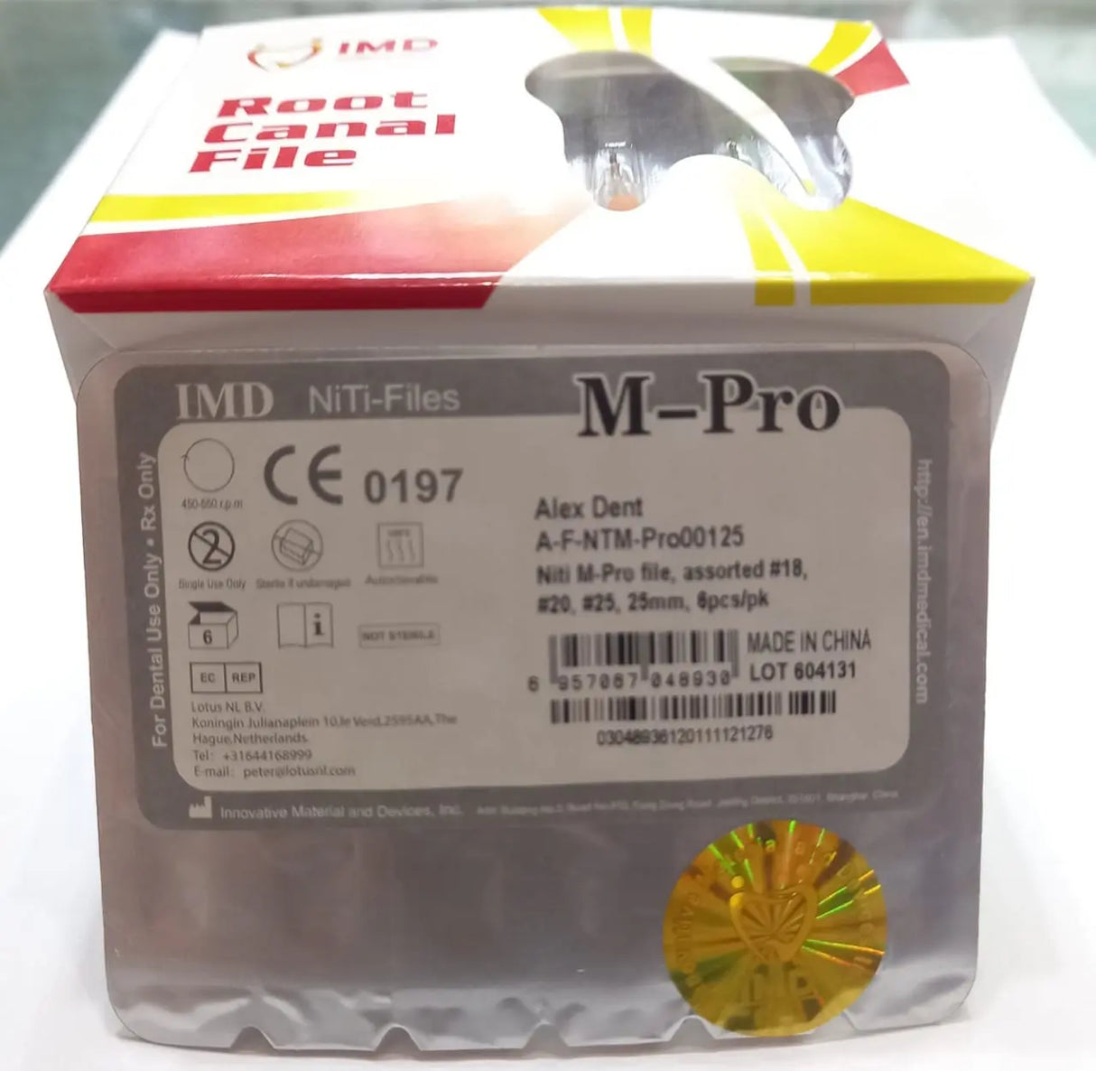 IMD M pro rotary files assorted