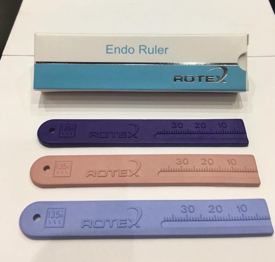 Rotex Plastic Endo Ruler