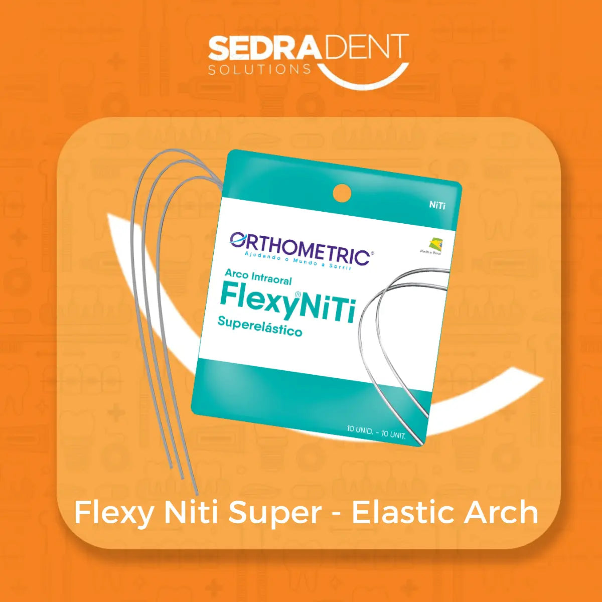 Sedra Flex Niti Super – Upper Rectangular Elastic Arch Wire