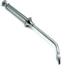 Small single-ended stainless steel amalgam carrier dental instrument