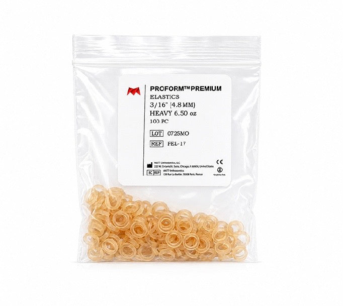 Matt Ortho Intraoral Elastics 1 packet