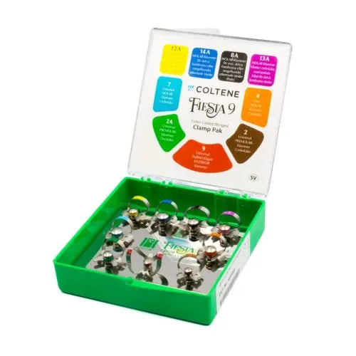 Coltene Fiesta 9 Hygenic Gloss Finish System-9 Winged Clamp Pak