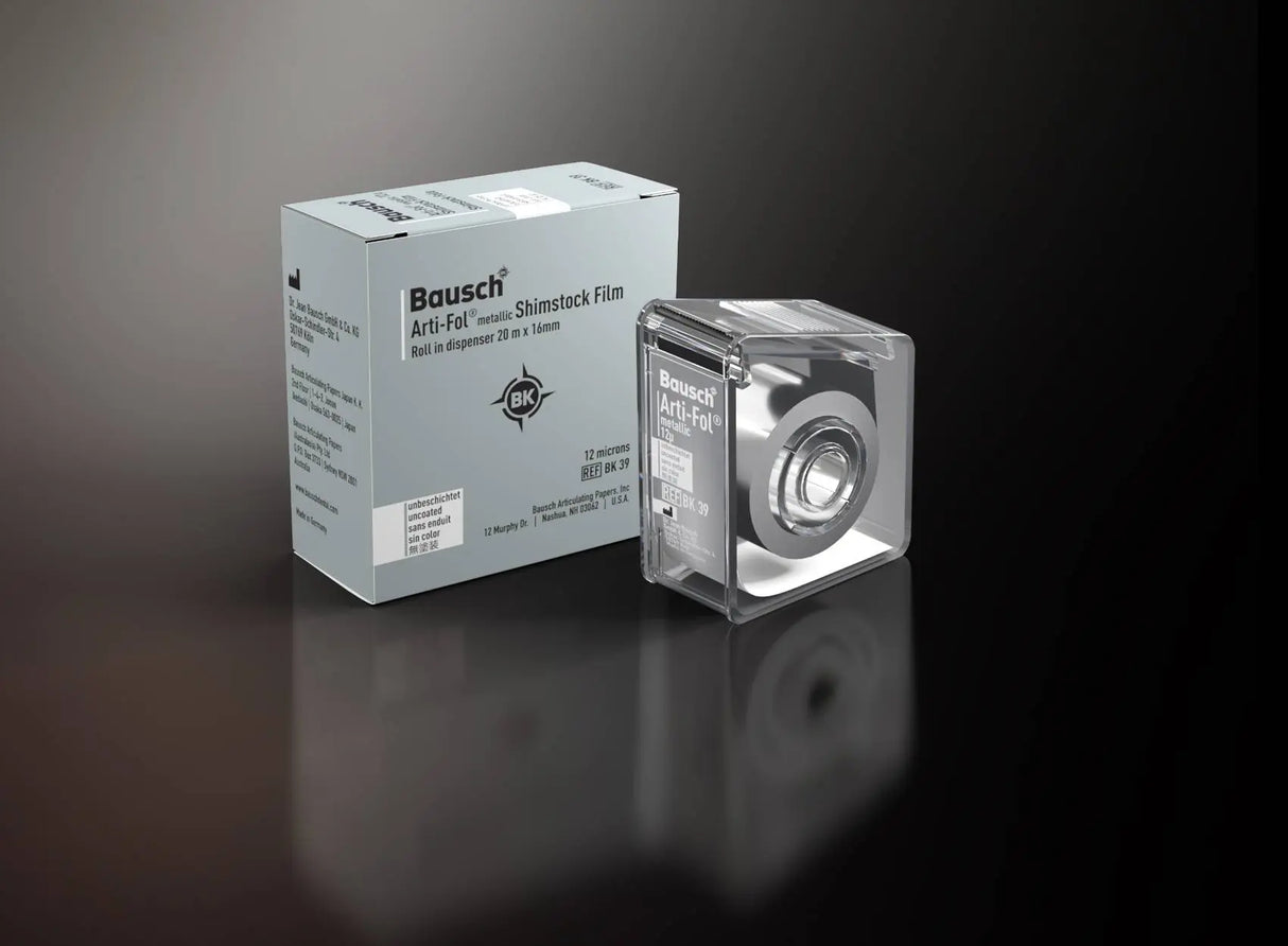 Bausch Shimstock metallic 12 micron Roll