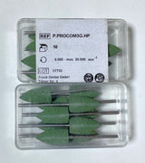 Franke Polisher  for prostheses - POINTED SHAP - for Straight Hand Piece