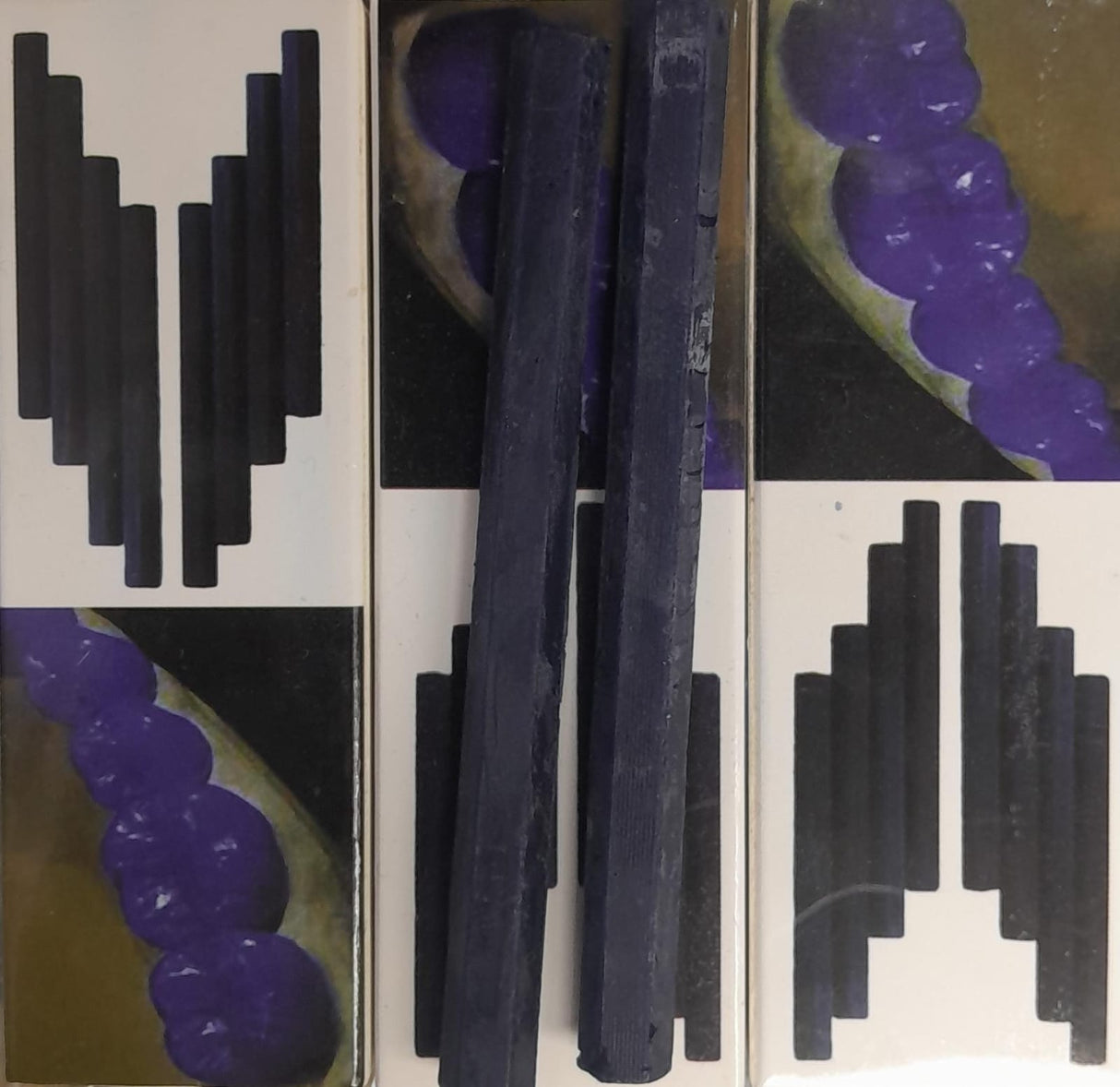 BLUE WAX sticks
