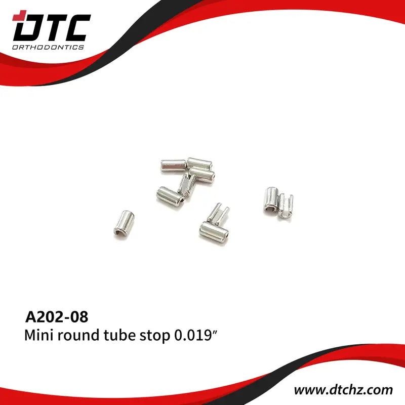 DTC Mini Round Tube Stops 0.019"