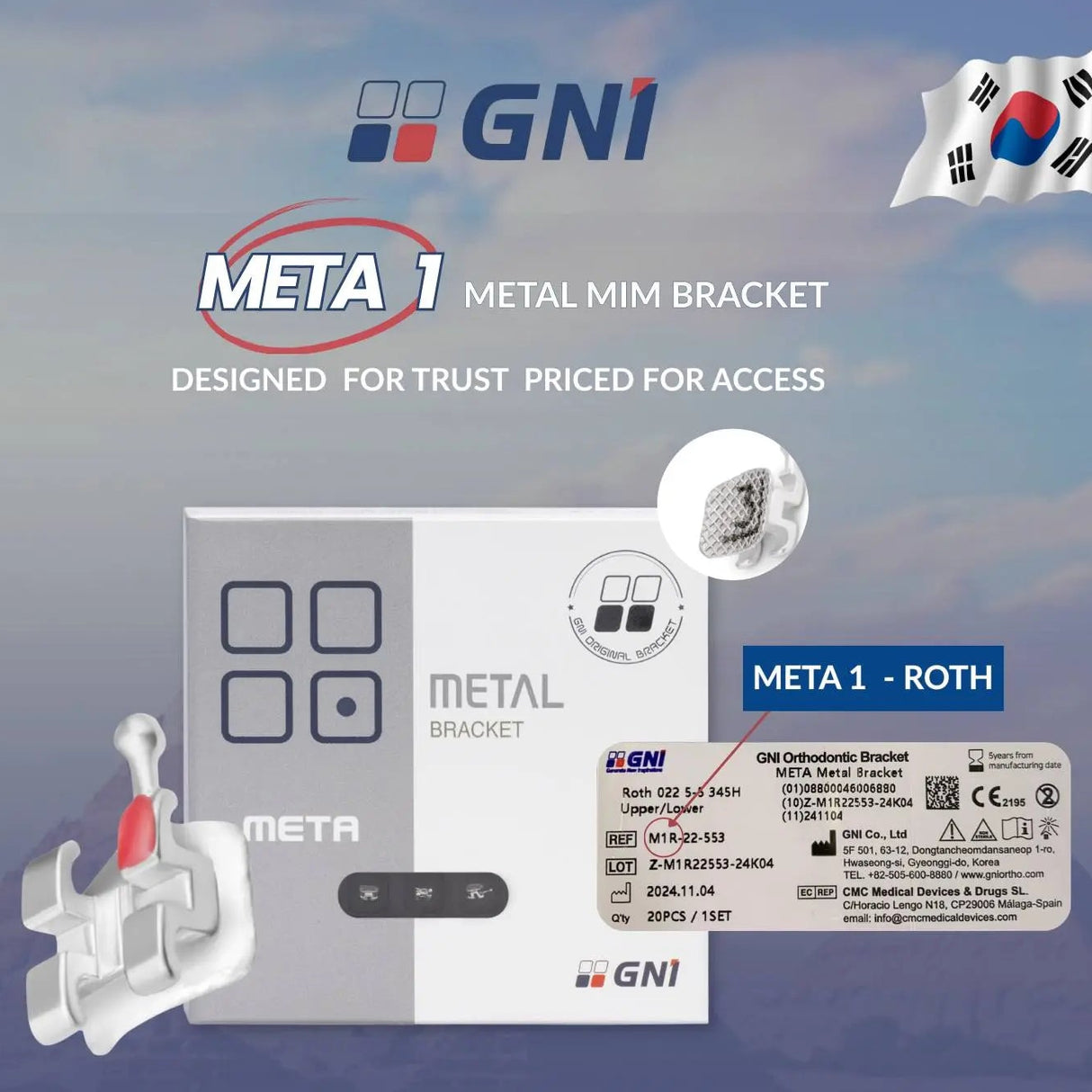GNI  Metal Bracket (M Series)