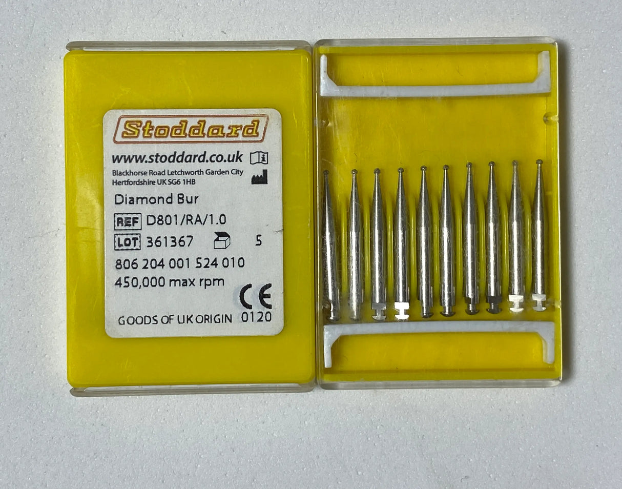 Stoddard Low Speed Diamond Round Stone size 1.0 - 1 pc