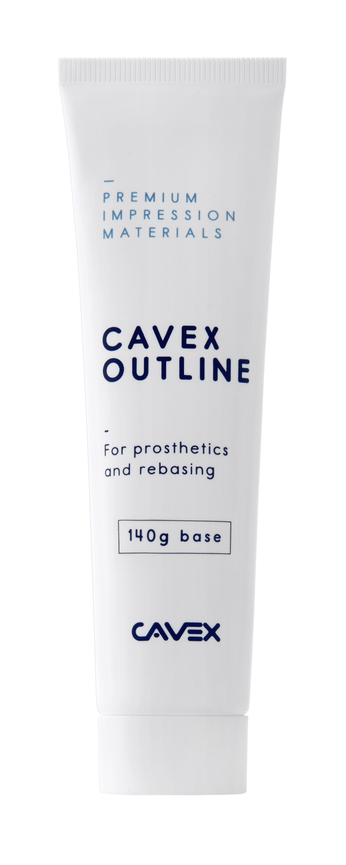 Cavex Outline Zinc Oxide Eugenol Free  Impression Paste 140 gr white paste + 65 gr blue pasteg