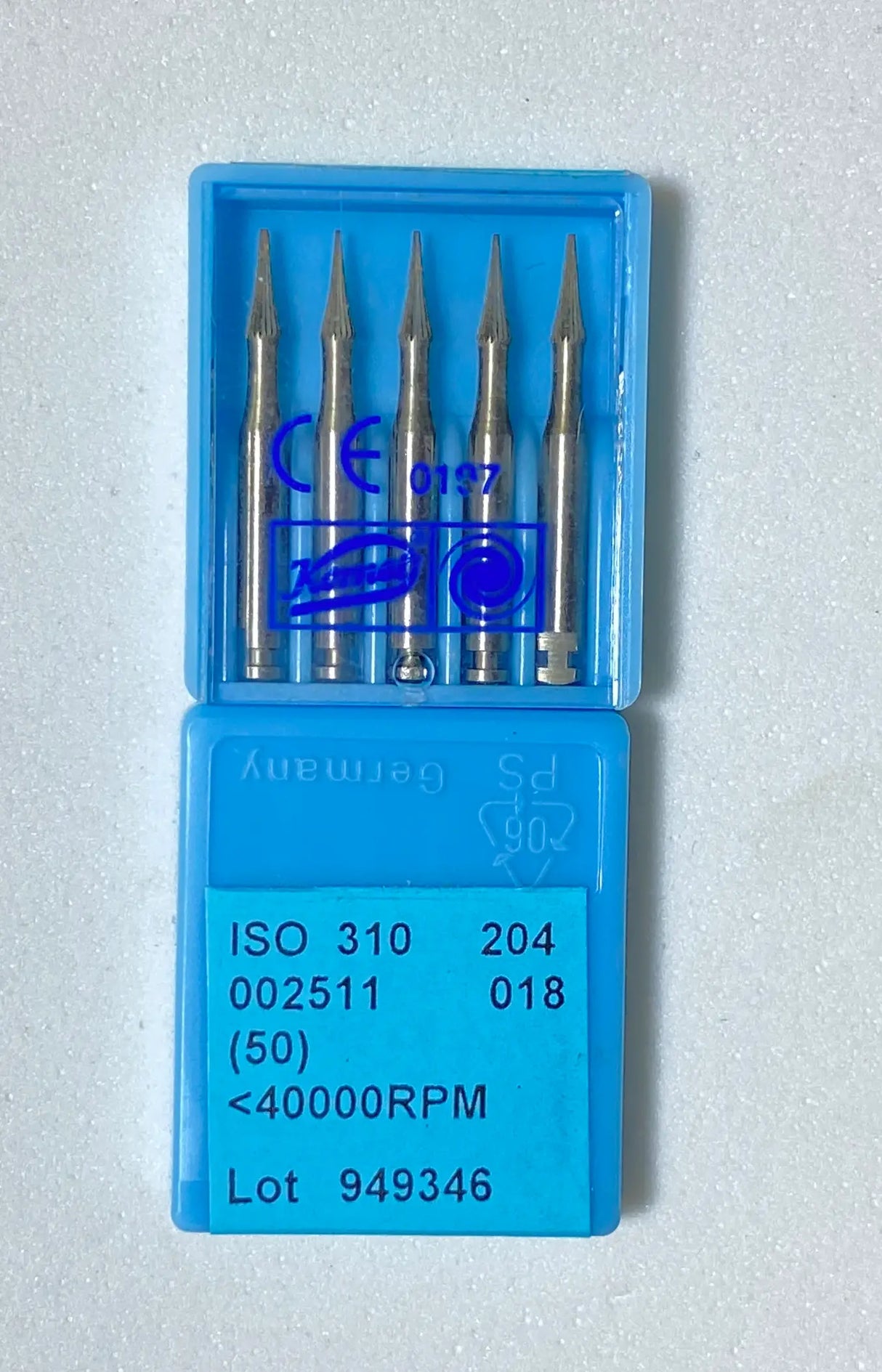 Komet  Low Speed Surgical Carbide Looped Flame bur – 1 pc