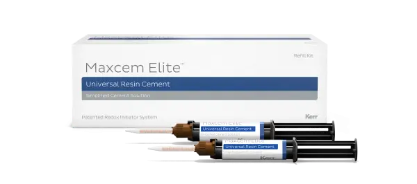 Kerr Maxcem Elite Refill Self-Etch, Self-Adhesive Dental Cement 1 syringe