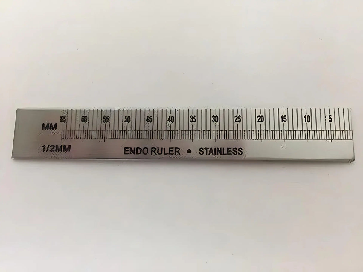 Metal Endo Ruler Single-Sided