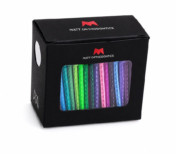 Matt Ortho O-Ties (1 pack/40 pcs)