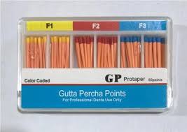 Guttapercha protaper ( F1- F2-F3 ) / CHINA