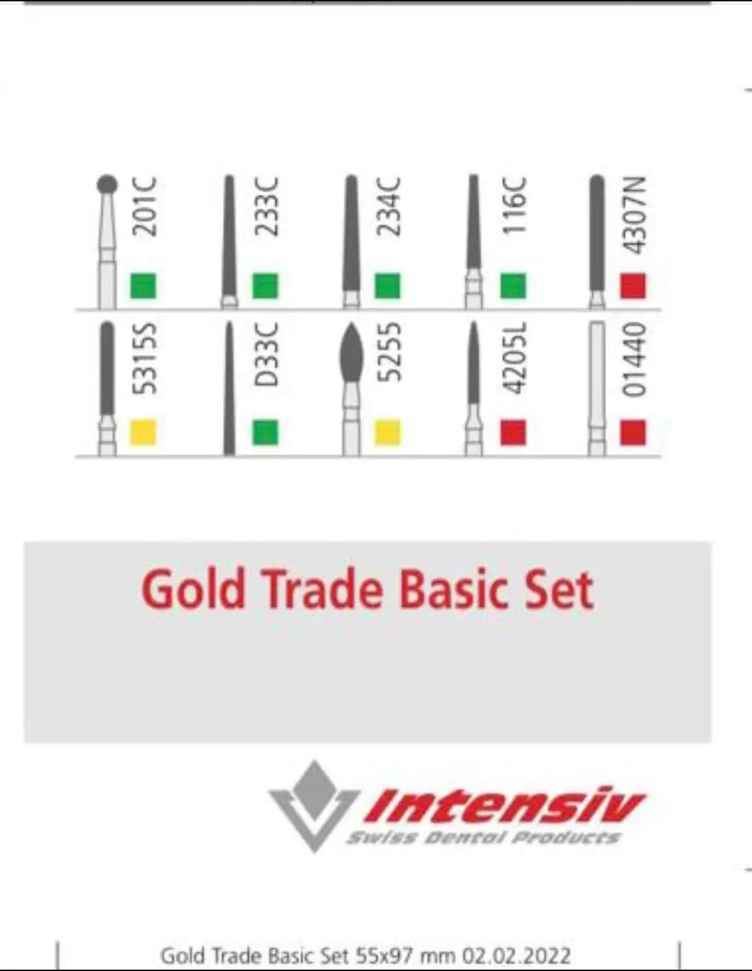 Intensiv Gold Trade Kit