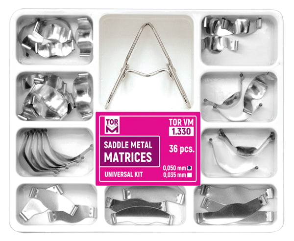TOR-VM Saddle Metal Matrices Kit 36pcs
