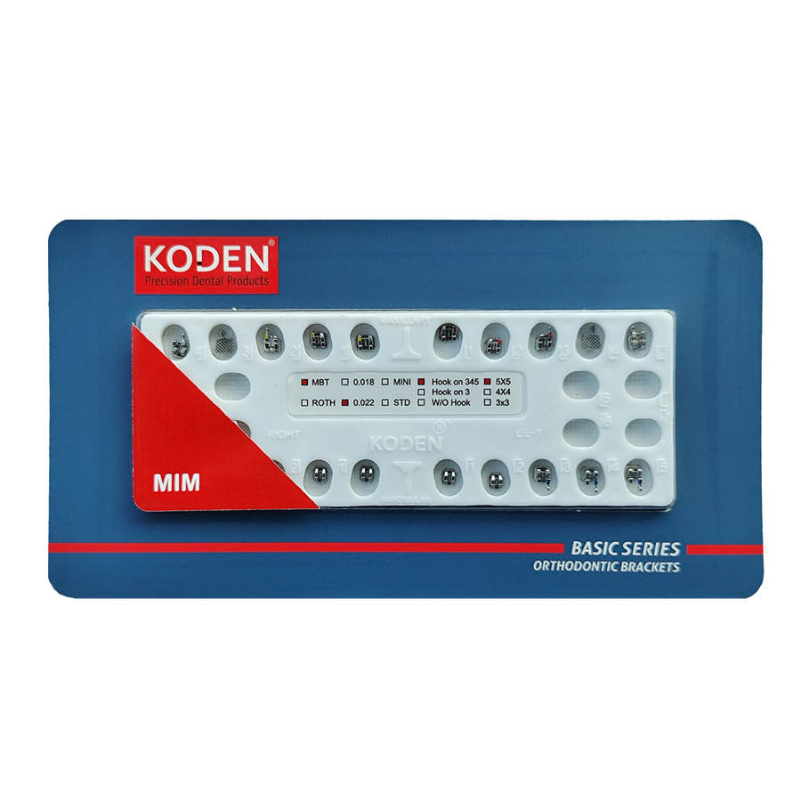 Koden MIM Brackets Basic Series MBT Mini 0.22