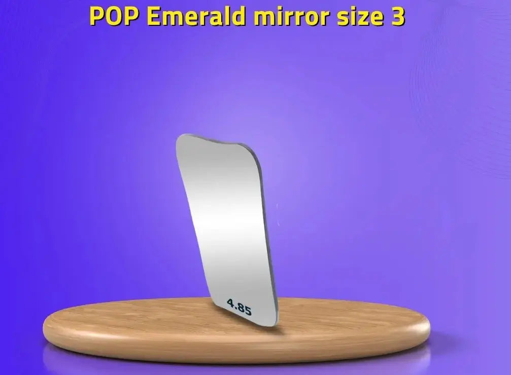 POP Emerald Dental Mirrors For Photography