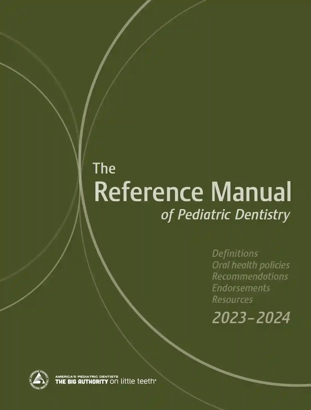 The Reference Manual of Pediatric Dentistry 2023-2024
