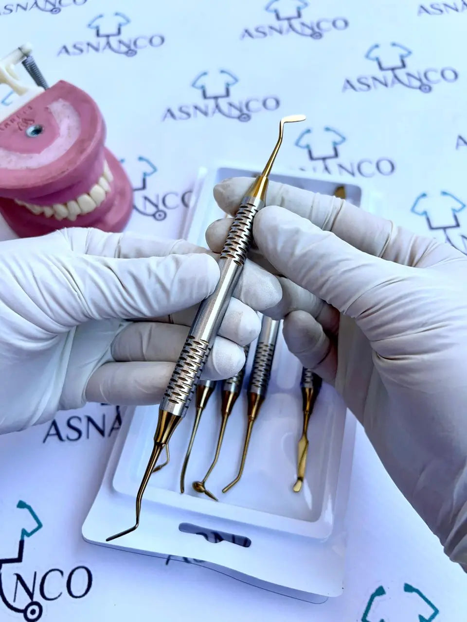 Gold plated composite set