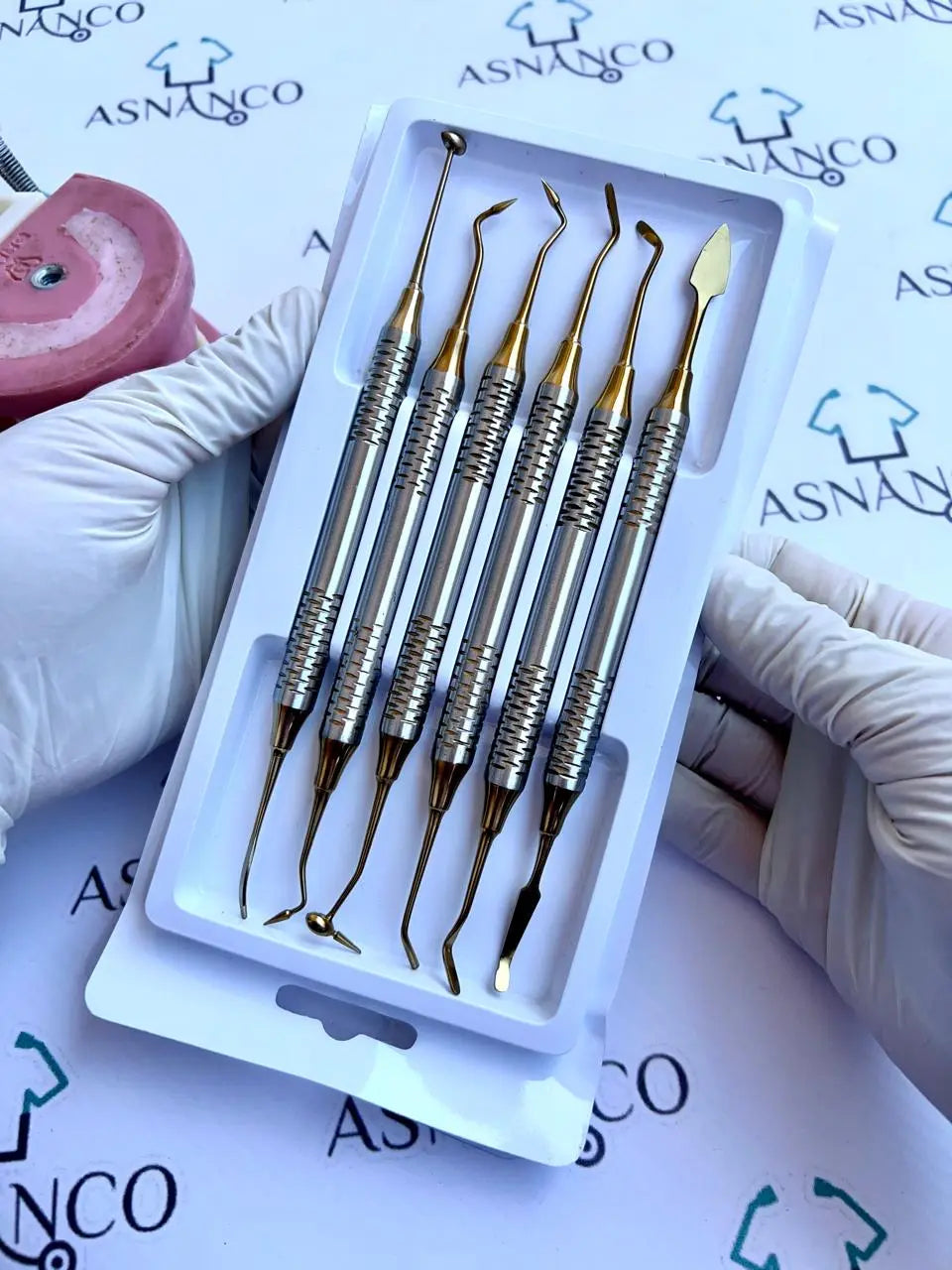 Gold plated composite set