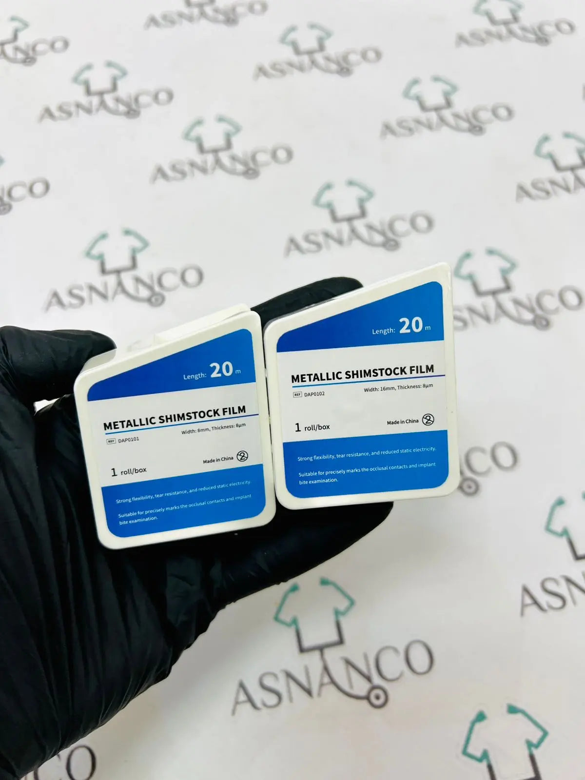 Shimstock ultra-thin articulating foil