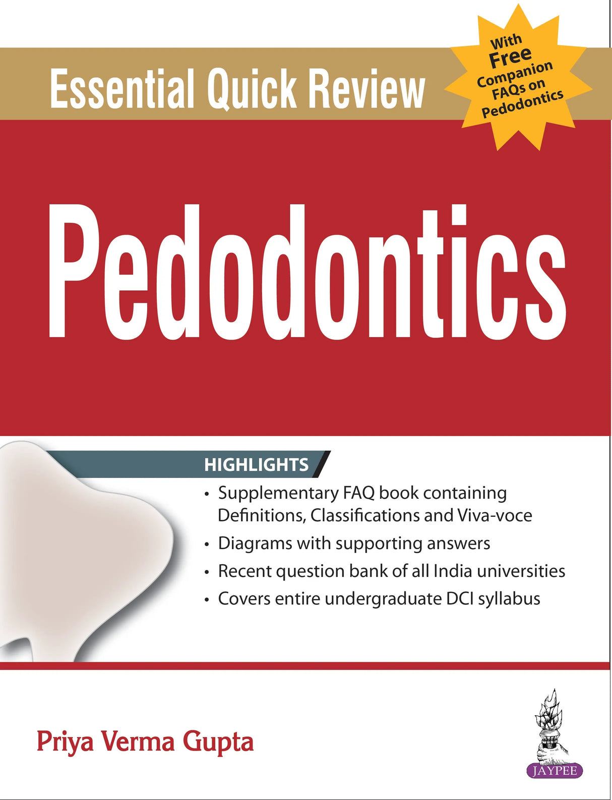 Essential Quick Review PEDODONTICS 2017