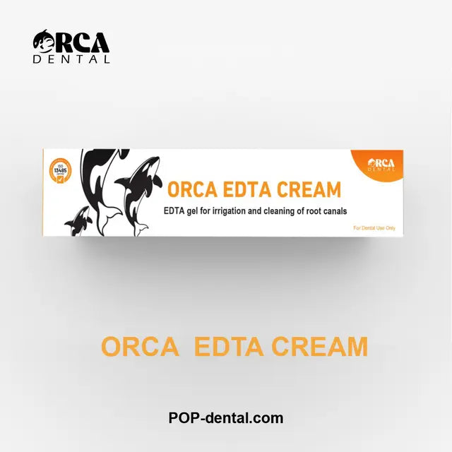 ORCA EDTA Cream syringe for root canal lubrication and chelation