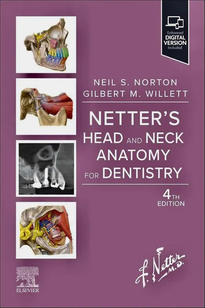 Netter’s Head and Neck Anatomy For Dentistry 2025