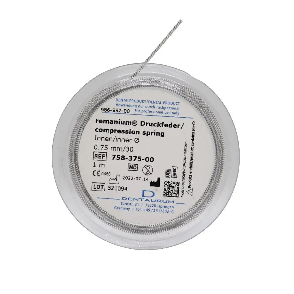Dentaurum closed coil Spring