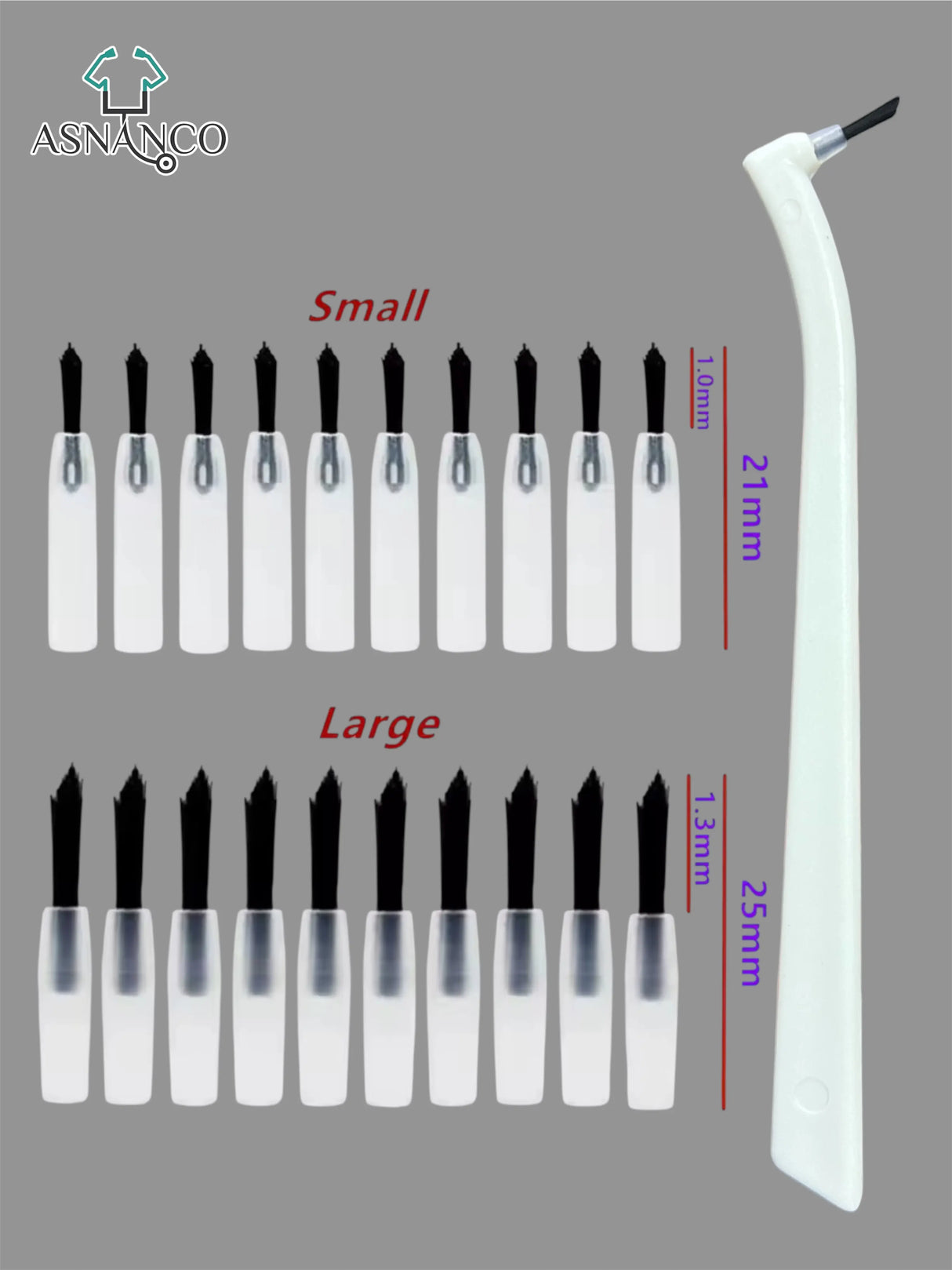 Asnanco Bond Nylon Brushes Refill