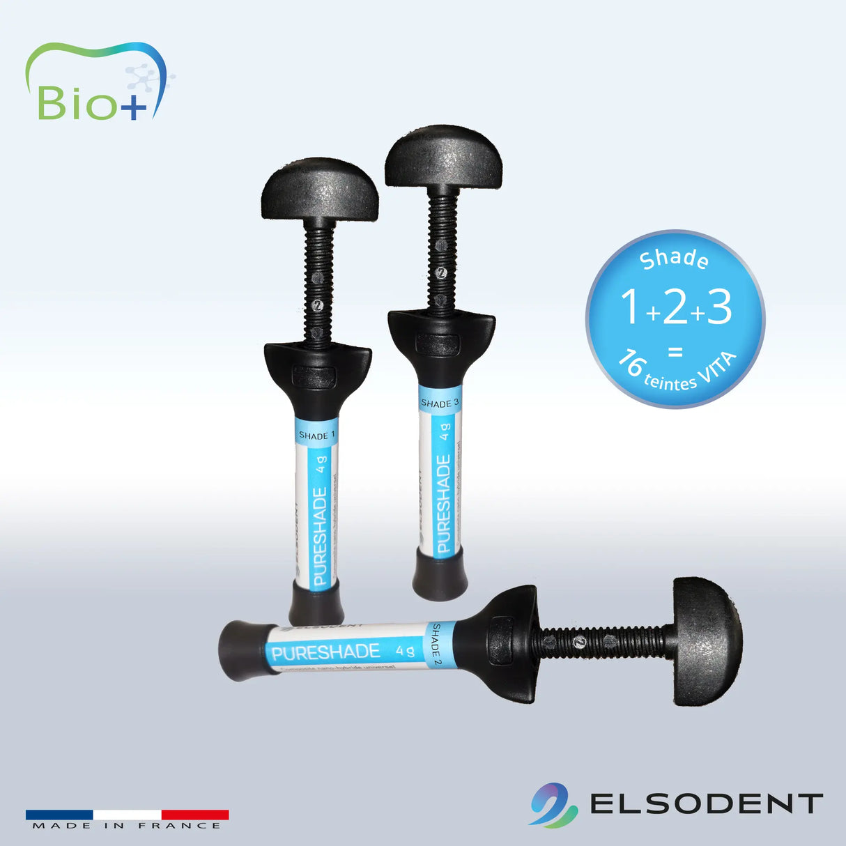 Elsodent Pureshade BIO+ Mimetic Nano-hybrid Universal composite 4g