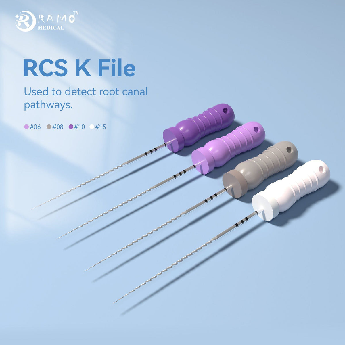 RCS  K- File 6PCS