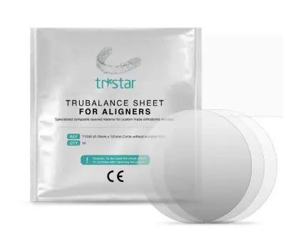 Tristar multi layer thermoforming aligner Sheet 0.76mm*125mm - 10 sheets/pack