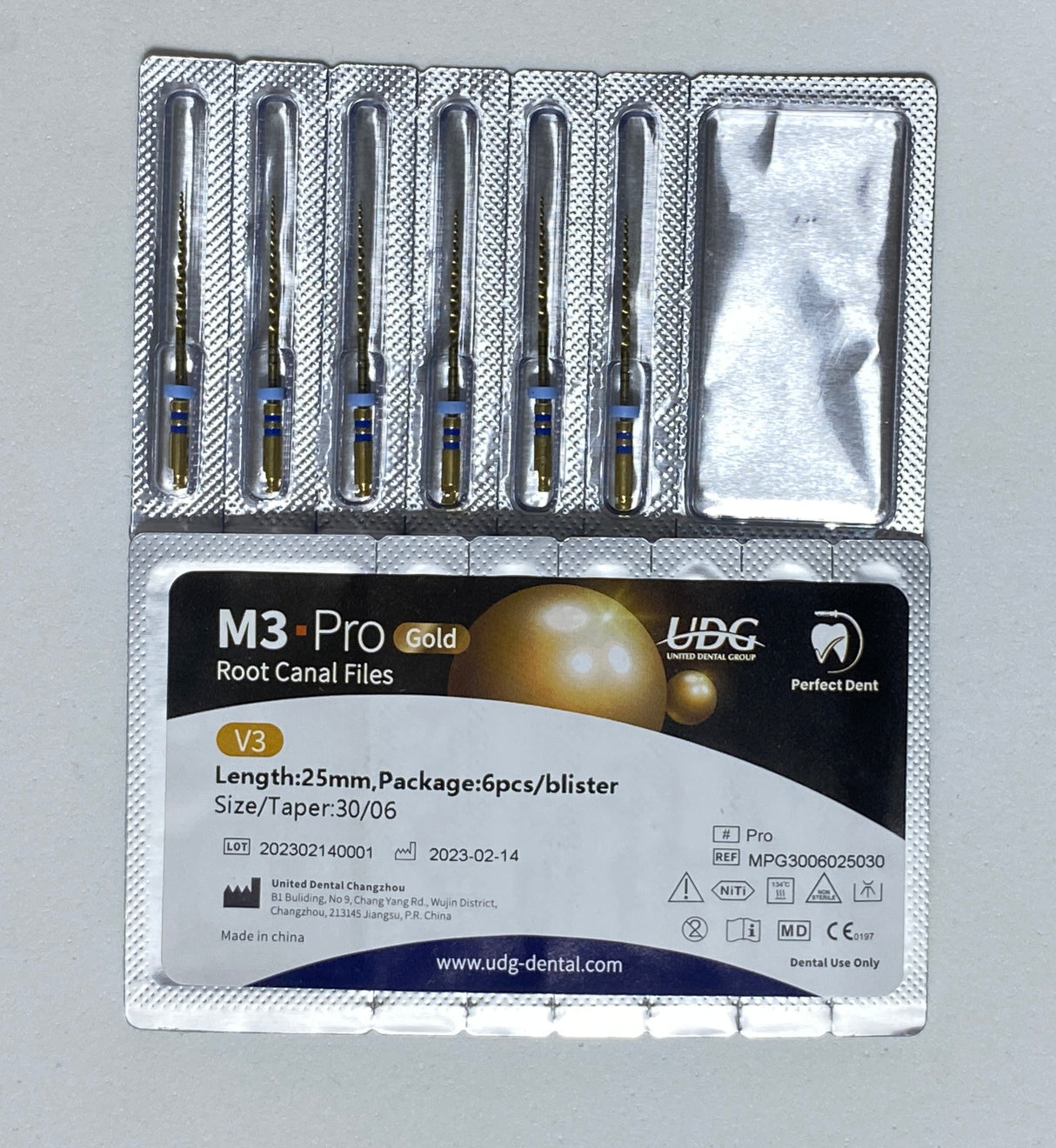 UDG M3 PRO GOLD REFILL Taper 6